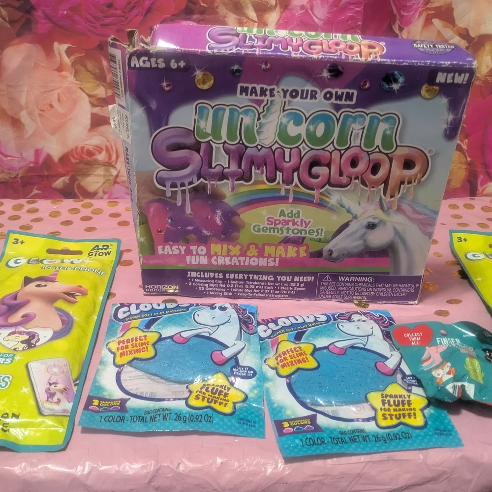 Unicorn Party Kit - Purple and Blue